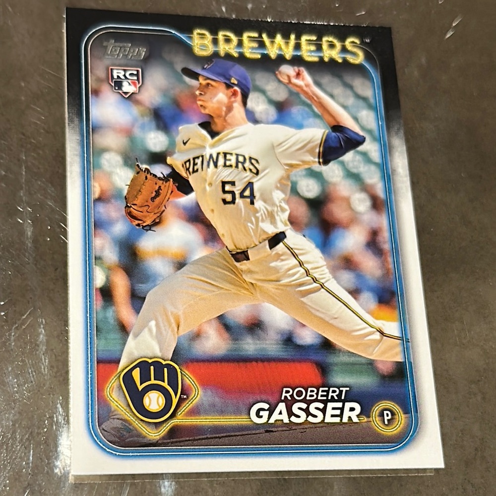 Brewers Baseball Trading Card